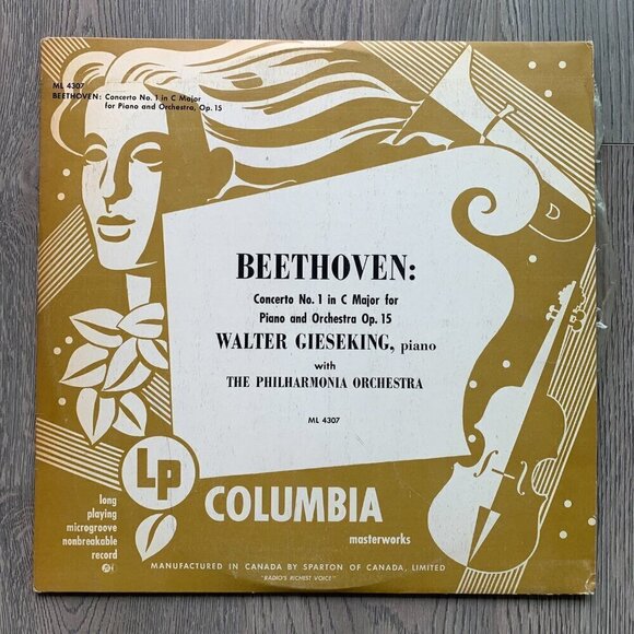 Beethoven Concerto No.1 in C Major Walter Gieseking The Philharmonia Orchestra - Picture 5 of 6